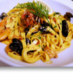 tagliatelles aux fruits de mer