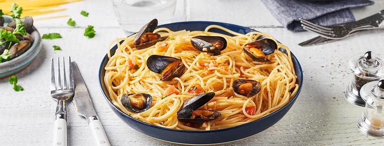spaghetti aux moules