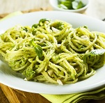 spaghetti au pesto