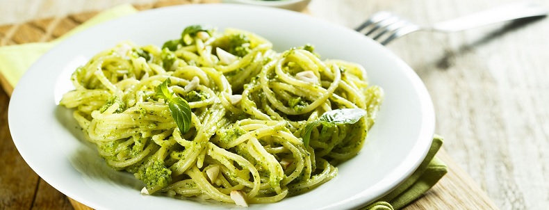 Spaghettis-avec-pesto