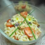 Salade de coquillettes aux fruits de mer