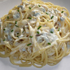 Spaghetti au gorgonzola